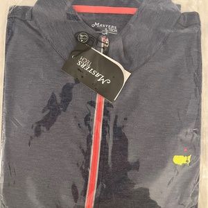 Masters 3/4 zip tech shirt